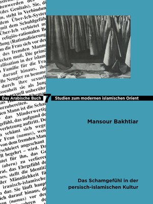 cover image of Das Schamgefühl in der persisch-islamischen Kultur